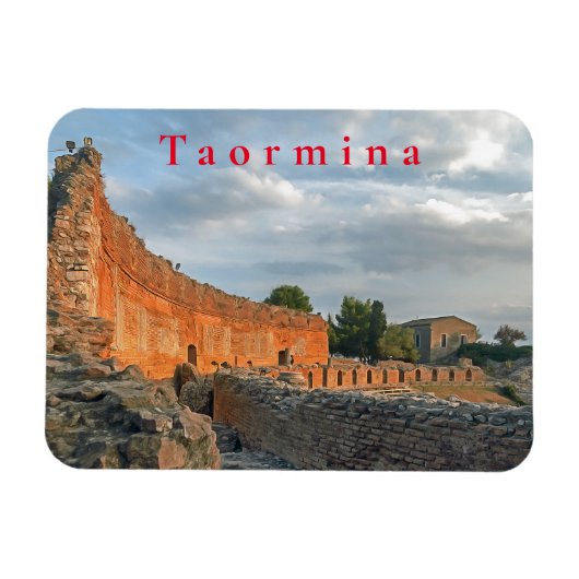 Taormina. #11. magneet (Horizontaal)