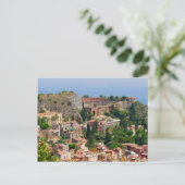 Taormina amphitheater 4 briefkaart (Staand voorkant)