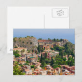Taormina amphitheater 4 briefkaart (Voorkant / Achterkant)
