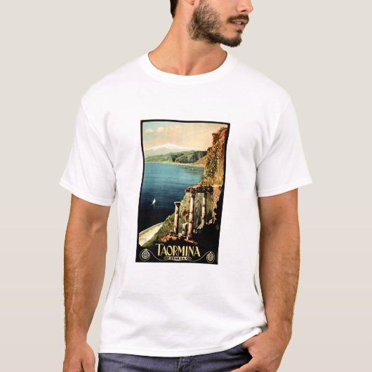 TAORMINA ITALIA Sicilië - oud Italië T-shirt (Voorkant)