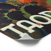 Taormina Sicile Italie VintageTravel Poster (Coin)