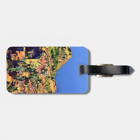 TAORMINA - Sicilië - Bagagelabel (Achterkant horizontaal)