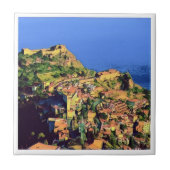 TAORMINA - Sicilië - Tegeltje (Voorkant)