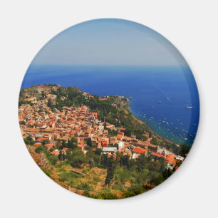 Taormina uitzicht 2 magneet