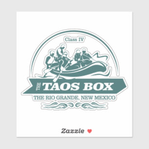 Taos Box (Rio Grande) (rafting 2) Sticker
