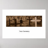 Taos Cemetary Poster (Voorkant)