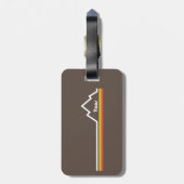 Taos, New Mexico Bagagelabel (Achterkant verticaal)