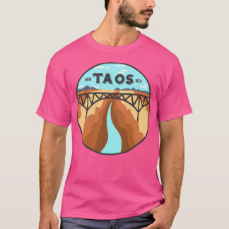 Taos New Mexico - Dag Honkbal Sleeve T-shirt