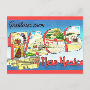 Taos New Mexico Groet Briefkaart