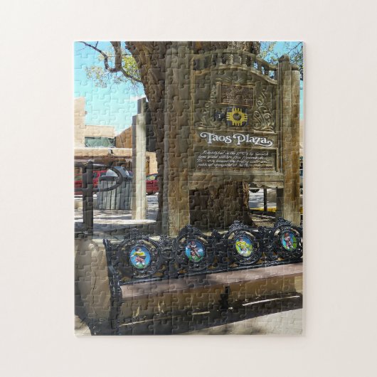 Taos New Mexico. Legpuzzel (Verticaal)