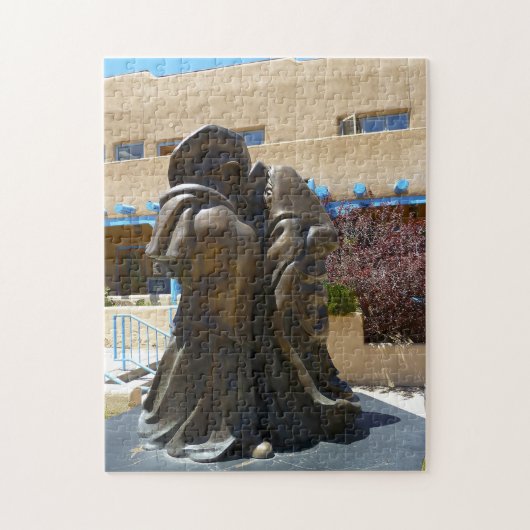 Taos New Mexico . Legpuzzel (Verticaal)