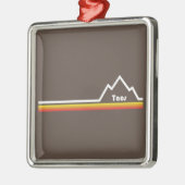 Taos, New Mexico Metalen Ornament (Links)