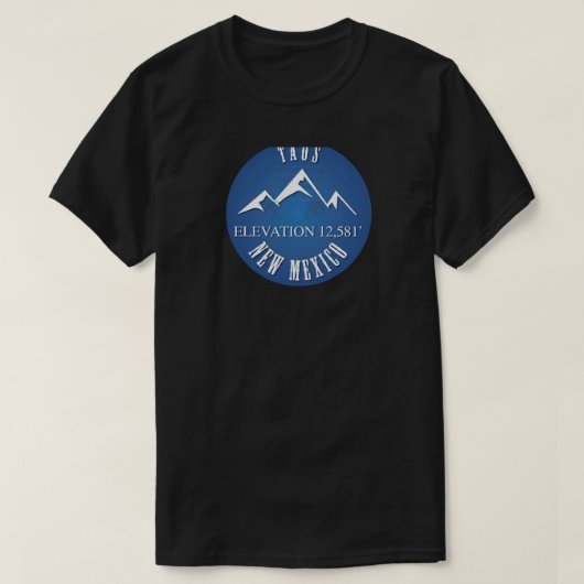 Taos New Mexico Ski T-shirt (Design voorkant)