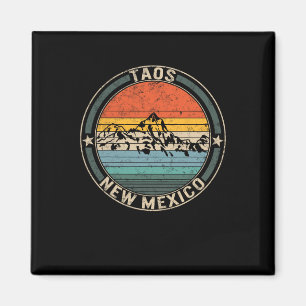 Taos New Mexico Skiën Taos Ski Valley Snowboardin Magneet
