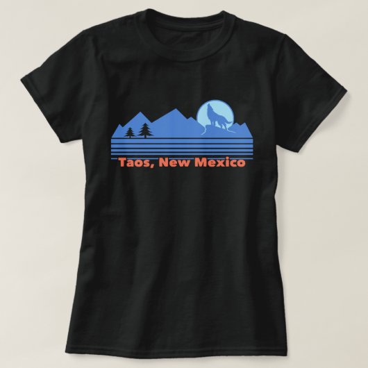 Taos New Mexico T-shirt (Design voorkant)