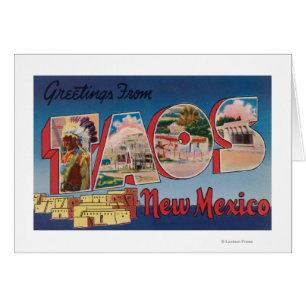 Taos, Nouveau-MexiqueGrandes lettres ScènesTaos, N