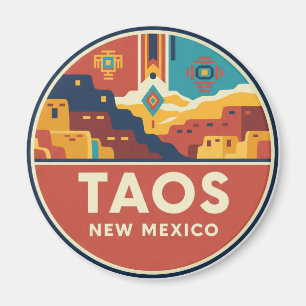 Taos Pueblo New Mexico Magneet