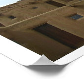 Taos Pueblo Poster (Hoek)