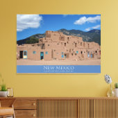 Taos Pueblo Toile Enveloppée (Insitu(Salon))