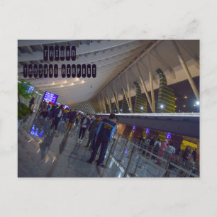 Taoyuan International Airport in Taiwan Briefkaart