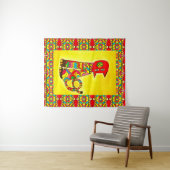 Tap 029 -Chat- Tapisserie (En situation (horizontale))