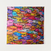 TAP 074 - CATS 05- Tapestry Wandkleed (Voorkant (horizontaal))