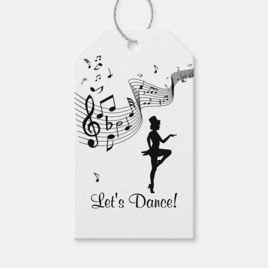 Tap Dance 3 Let's Dance Cadeaulabel (Voorkant)