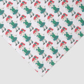 Tap Dance Class Overweging Teacher Tapdansmeisje Tissuepapier (Detail)