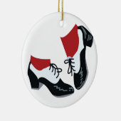 Tap Dance Keramisch Ornament (Rechts)