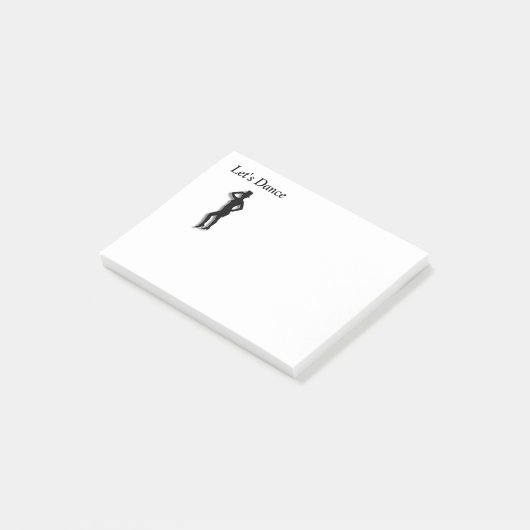 Tap Dance laat dans dans Post-it® Notes (Schuin)