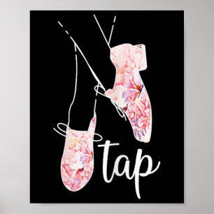 Tap Dance Lover Tap Danser Dansende Leraar Poster