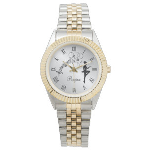 Tap Dancer 3 Persoonlijke getallen Horloge
