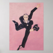 Tap Dancer Art Deco Kunst Poster (Voorkant)