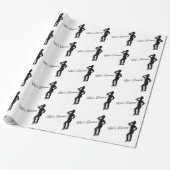 Tap Dancer Cadeaupapier (Uitgerold)