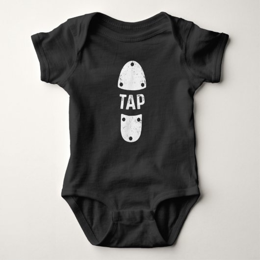Tap Dancer Shoe Tap Dance Romper (Voorkant)