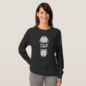Tap Dancer Shoe Tap Dance T-shirt (Voorkant volledig)