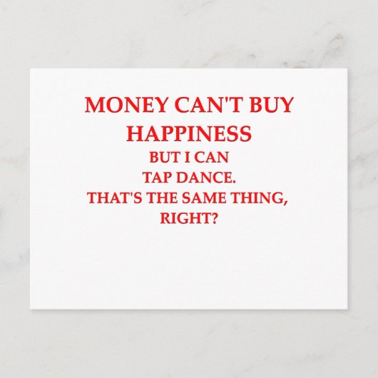 TAP DANCING BRIEFKAART (Voorkant)