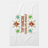 TAP DANCING FANCY STARS THEEDOEK (Verticaal)