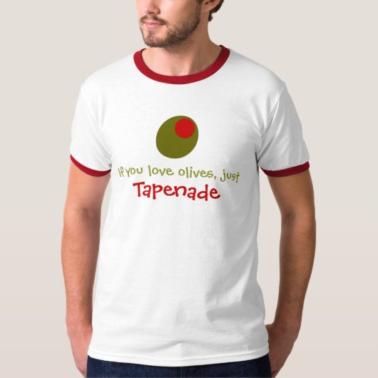 Tap en knik - rode belshirt t-shirt (Voorkant)