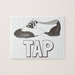 TAP Shoe Dance Teacher Dancer Tapdance Gift Legpuzzel