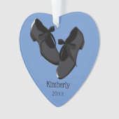 Tap Shoes Personalized Ornament (voorkant)