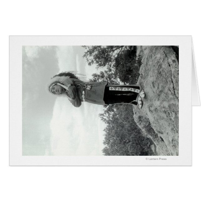 Tap-Tu-Ka Posing, beroemde Indische tenor (Voorkant Horizontaal)