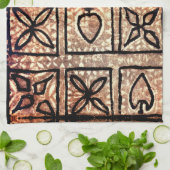 Tapa Tiki keukenhanddoek (Gevouwen)