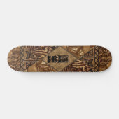 Tapa Tiki Skateboard hawaïen (Horz)