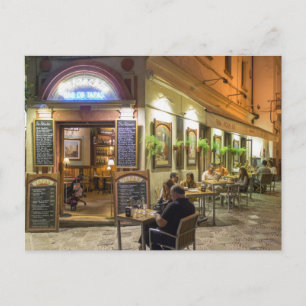 Tapasbar en restaurant briefkaart