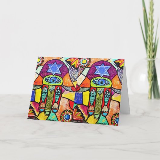 Tapastry Hamsa Kaart (Voorkant)
