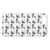 Tapdansgeschenk met vingerafdruk Case-Mate iPhone case (Achterkant (Horizontaal))