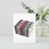 Tape-cassette Briefkaart (Staand voorkant)