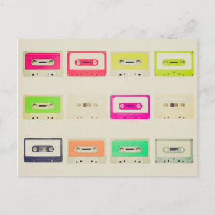 Tape-cassette Briefkaart