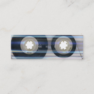 Tape Cassette-Visitekaartje Mini Visitekaartje